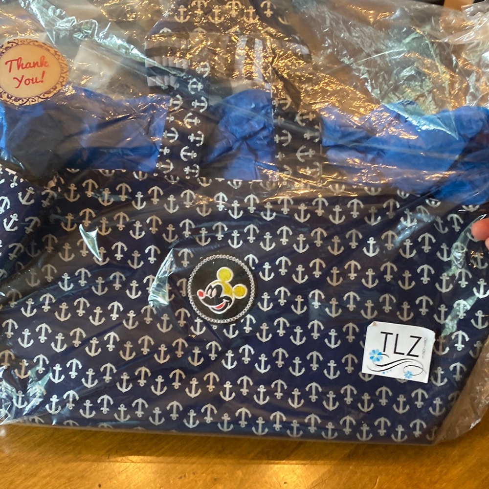 DCL themed bag. Someone made this by hand, I never used it!